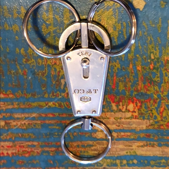 Authentic Sterling Silver Tiffany & Co. Key Fob. - Picture 6 of 11